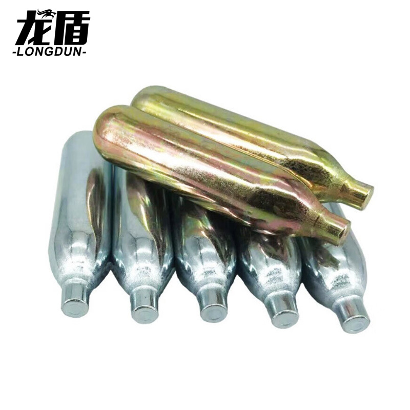 龙盾高压小气瓶12克 高压钢瓶 训练Q用二氧化碳瓶便携式器材(140个装)