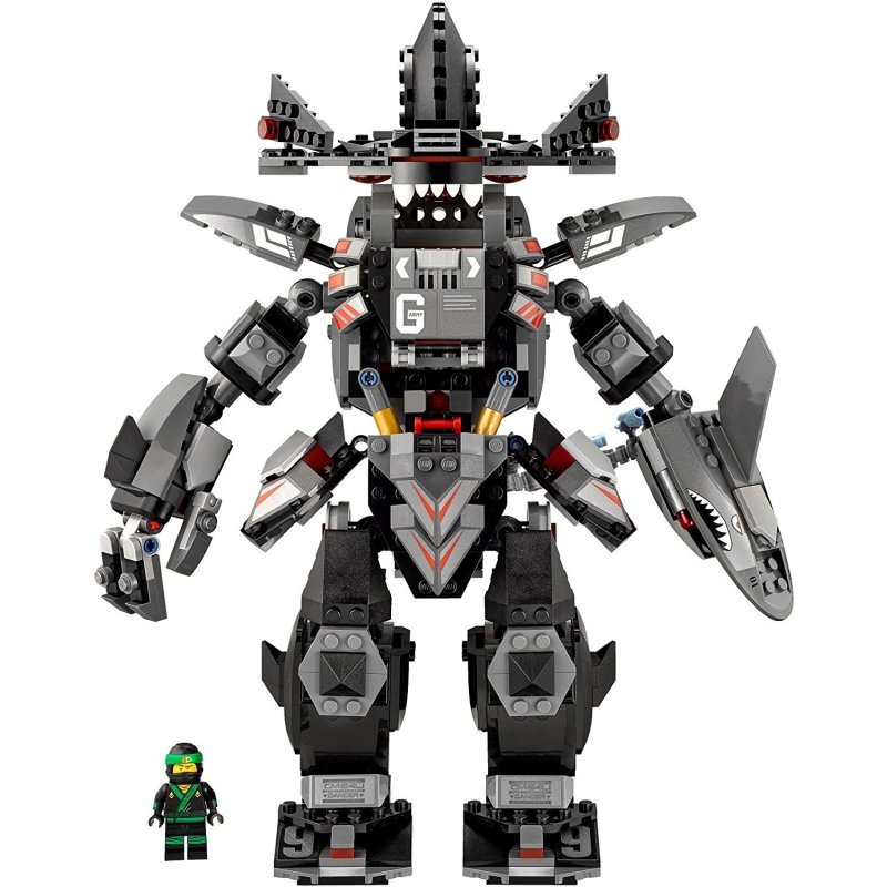乐高(LEGO)忍者大电影系列 儿童积木拼插塑料玩具 (暗黑霸王机甲70613) 8-14岁 200块以上