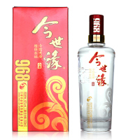 单瓶装 42度今世缘白酒968系列红盒 500mL 喜庆红盒 国产白酒