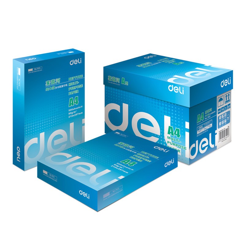得力(deli) ZLH 得力莱茵河A3复印纸 1包/500张