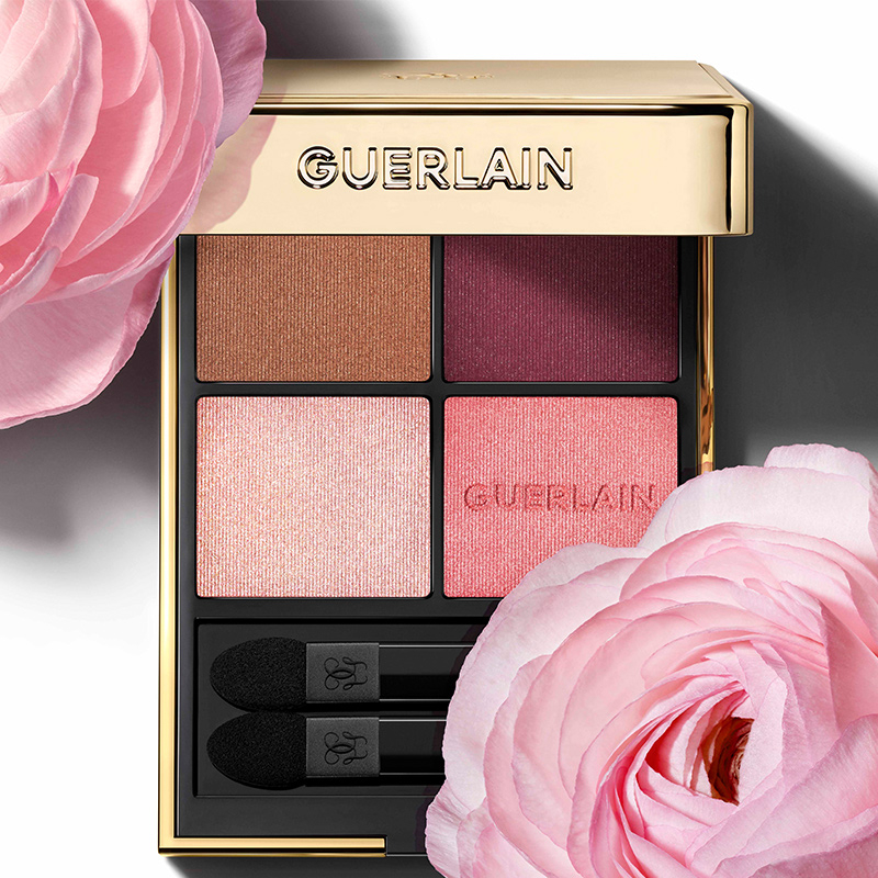 娇兰(Guerlain)鎏金四色眼影 360(雀翎魅影)高清大图
