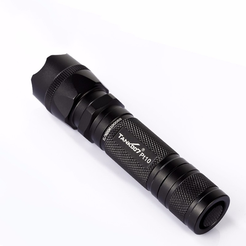 STKTANK007 探客PT10-T6 战术强光手电筒