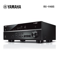【新品】Yamaha/雅马哈 RX-V485家庭影院5.1声道功放蓝牙WIFI数字5.1大功率影院功放机（黑色）