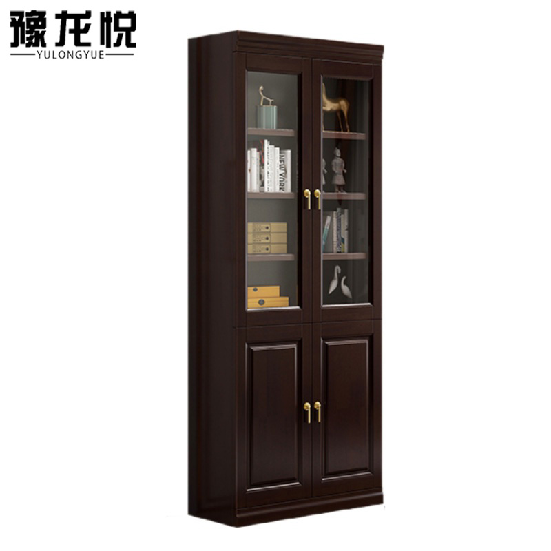 豫龙悦书柜收纳柜高清大图