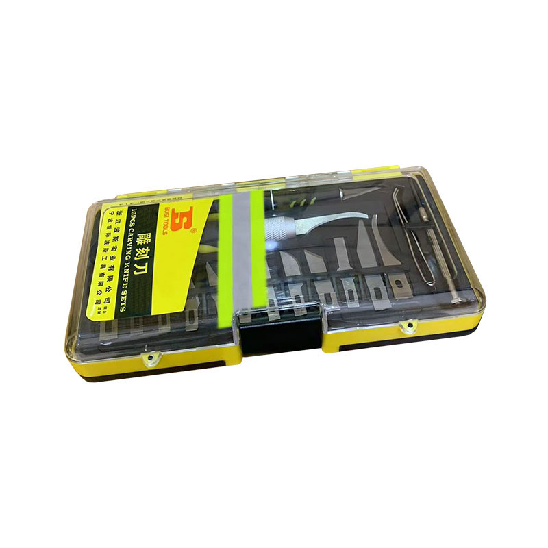 波斯(BOSI) 荧光系列雕刻刀 16PC 把高清大图