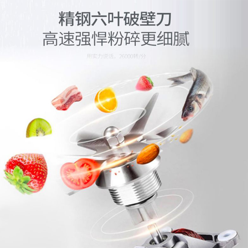 尚朋堂K-207(白色)破壁机一机多用 智能冲洗 强劲破壁 防漏电 防过热 防溢出高清大图