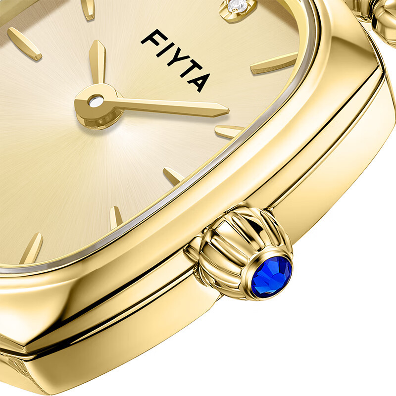 专柜同款飞亚达复古小金表小巧石英表女手表轻奢l865025ggg