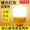 温馨暖光节能灯泡家用黄光暖色螺丝口养殖3000k鸡场暖光灯泡