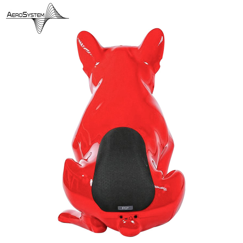 JARRE 斗牛犬无线蓝牙音响低音炮手机便携式音响音箱 AeroBullXS1 斗牛犬音音箱-亮面红高清大图
