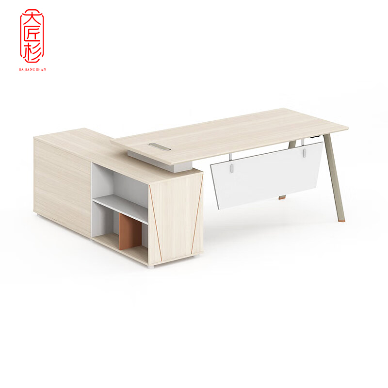 大匠杉 办公桌班台电脑桌1.8m DPFZ058180高清大图