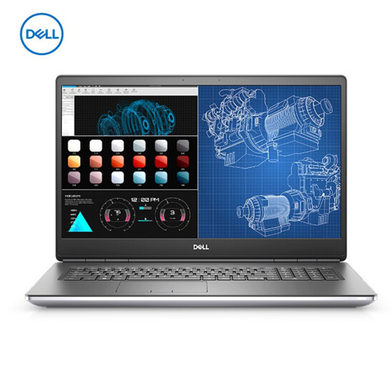戴尔(DELL)7750移动图形工作站笔记本 i7-10750H丨RTX3000显卡 6G独显 定制 32G内存丨4T固