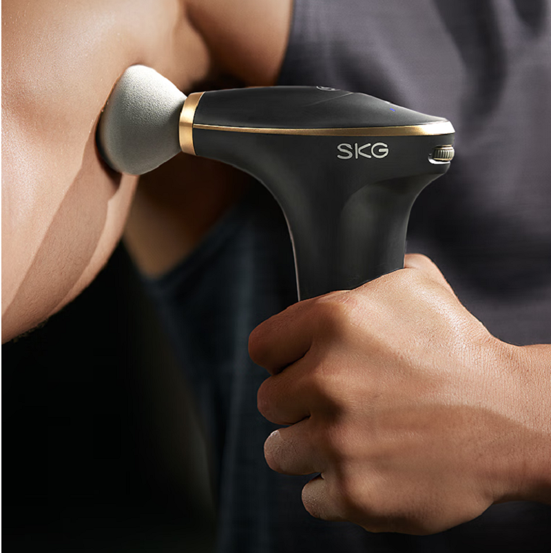 skg筋膜枪F7SE深灰色高清大图