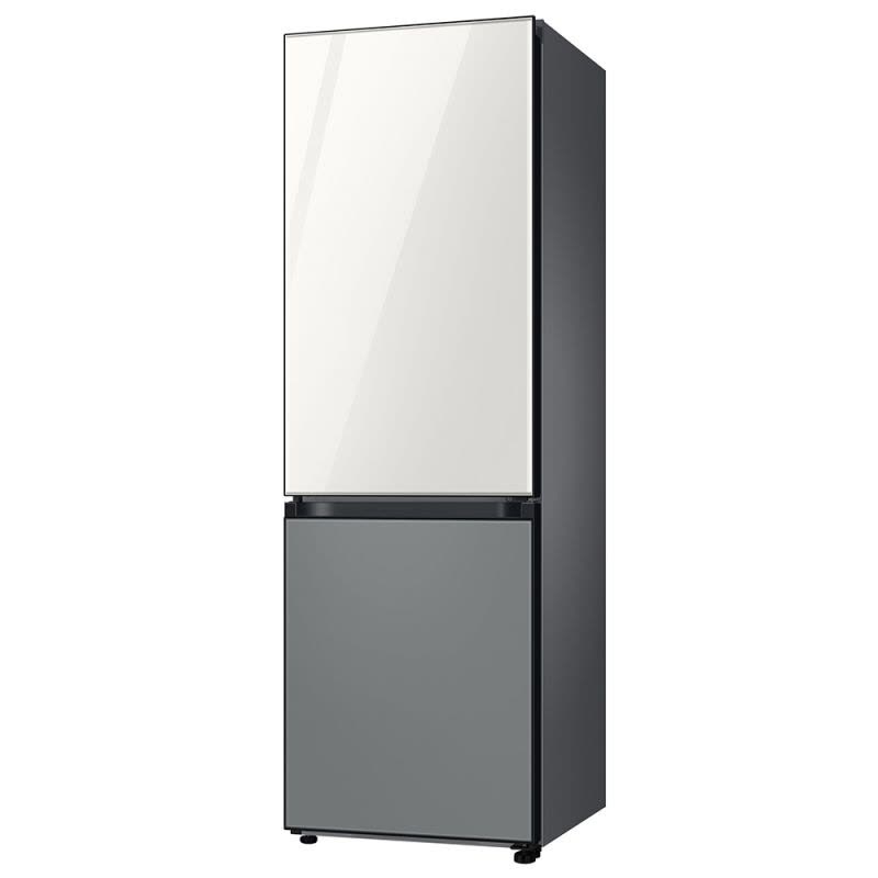 三星(SAMSUNG)333升BESPOKE DIY自由组合 嵌入式定制冰箱 RB33R300459/SC光晕白+银河灰图片