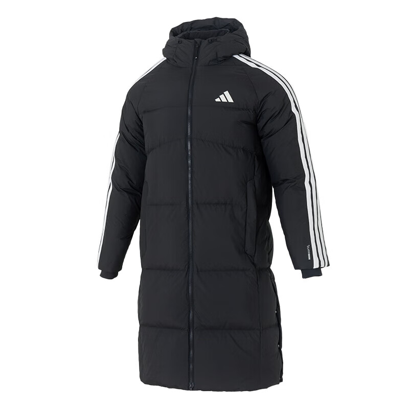 阿迪达斯(adidas)男子新款户外运动休闲连帽羽绒服外套KC2498 ZP高清大图