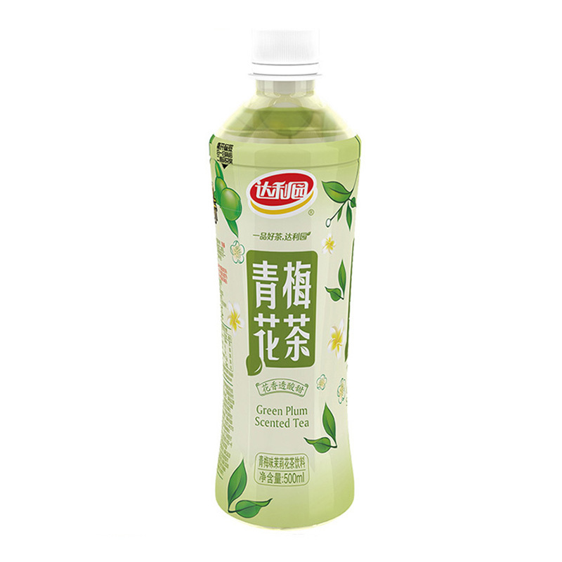 达利园 青梅味茉莉花茶饮料 500ml*15瓶 箱装 饮料