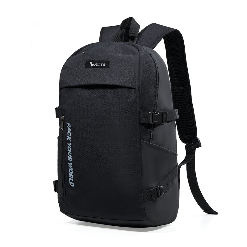 爱华仕(OIWAS) (C)双肩包 大容量 户外运动 登山包OCB5008 黑色高清大图
