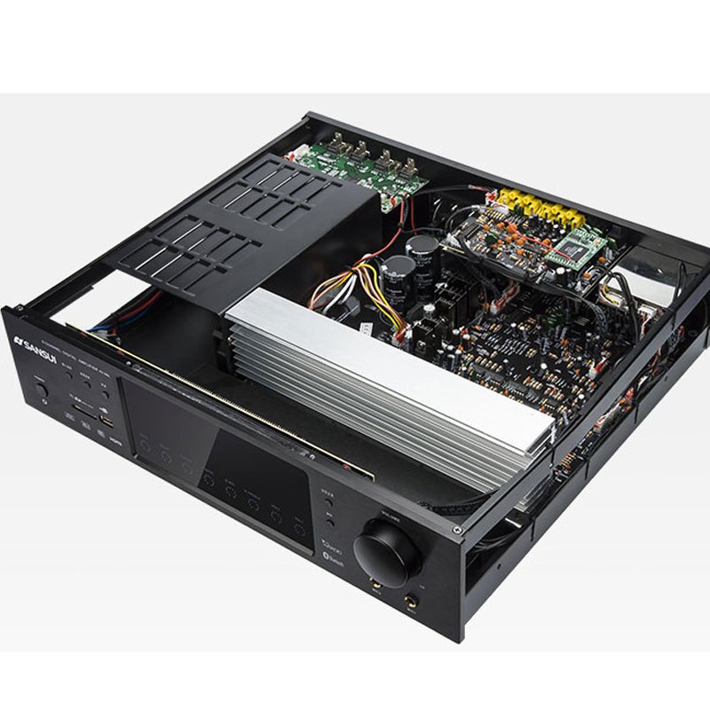 sansui/山水 dm-20a数字功放机家庭影院专用大功率功放k歌蓝牙5.