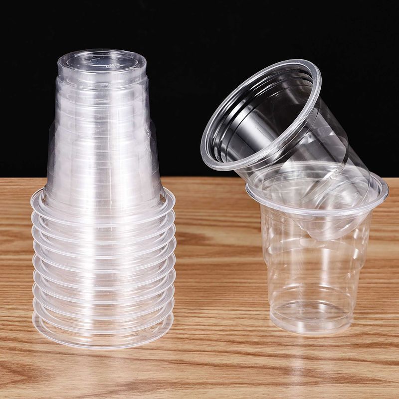 一次性杯子塑料杯批发加厚航空杯家用水杯茶杯2001000只整箱18oml中号