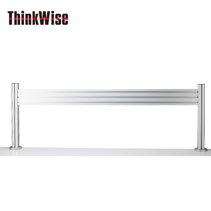 ThinkWise 慧想 桌面单层屏风支架(1200~1600mm)G-穿孔/C-夹具 CPF-01