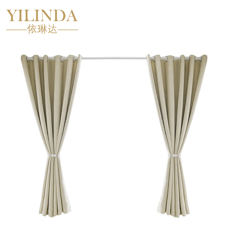 依琳达 罗马杆窗帘 (可定制)米高清大图