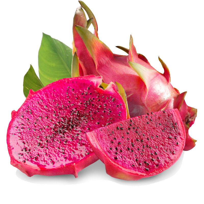 芮瑞国产红心火龙果4个装约350g新鲜水果精选中果