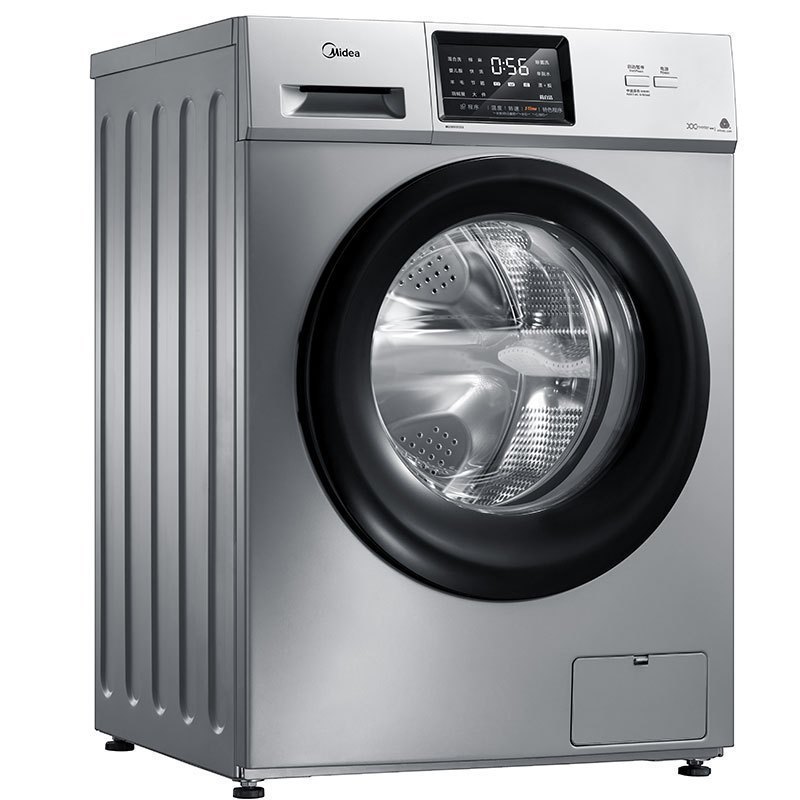 美的(Midea)滚筒洗衣机全自动 10公斤kg家用大容量巴氏除菌洗变频节能 MG100V31DS5