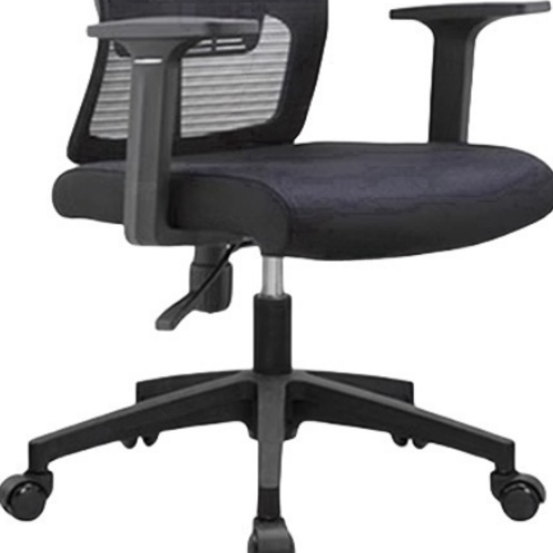 宜掌柜职员椅 网布 把高清大图