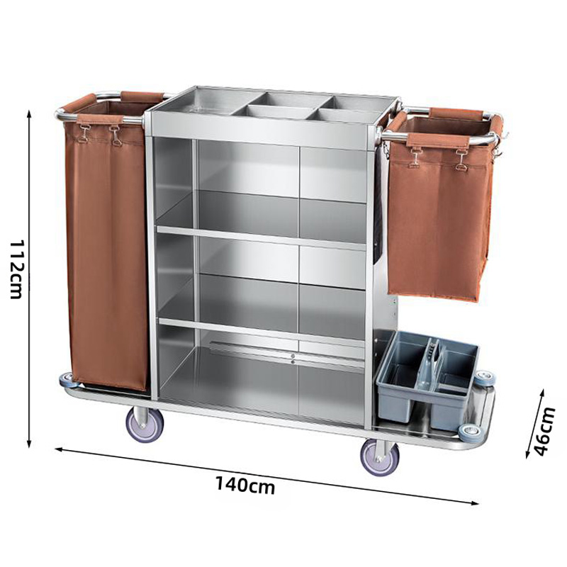 豫龙都布草车不锈钢个高清大图