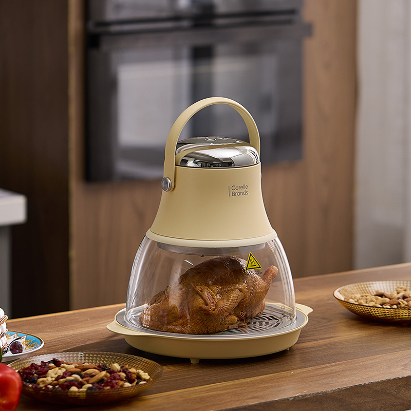 康宁(VISIONS) CORELLE BRANDS 暖烤一体全景可视化空气炸锅 CB-NKYTKQZG/KZ!