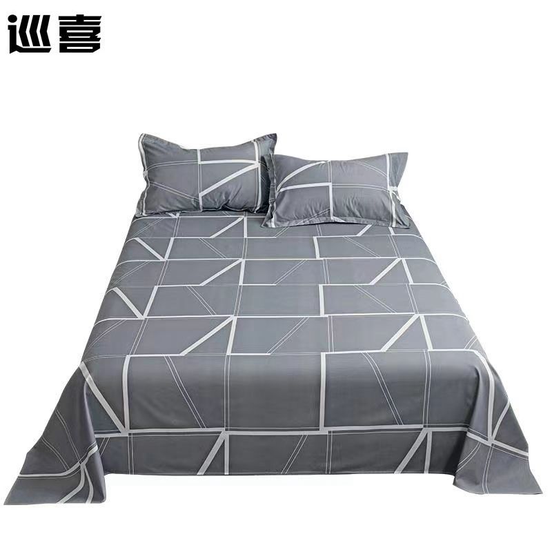 巡喜 双人贡缎床单 230X250cm (条)高清大图