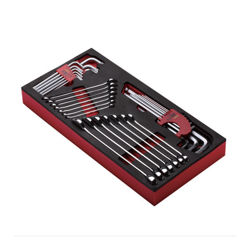 史丹利(STANLEY) EVA工具托组套-32件两用扳手及内六角扳手 90-035-23 货期5-10天