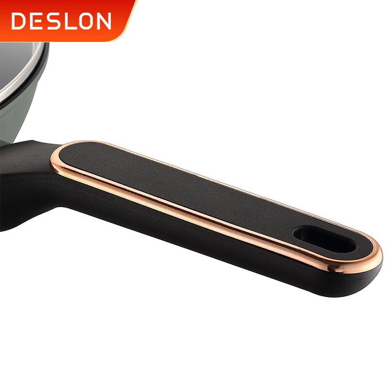 德世朗(DESLON) DFS-TZ151A 朗逸精铁不粘锅两件套 炒锅30CM汤锅24CM高清大图