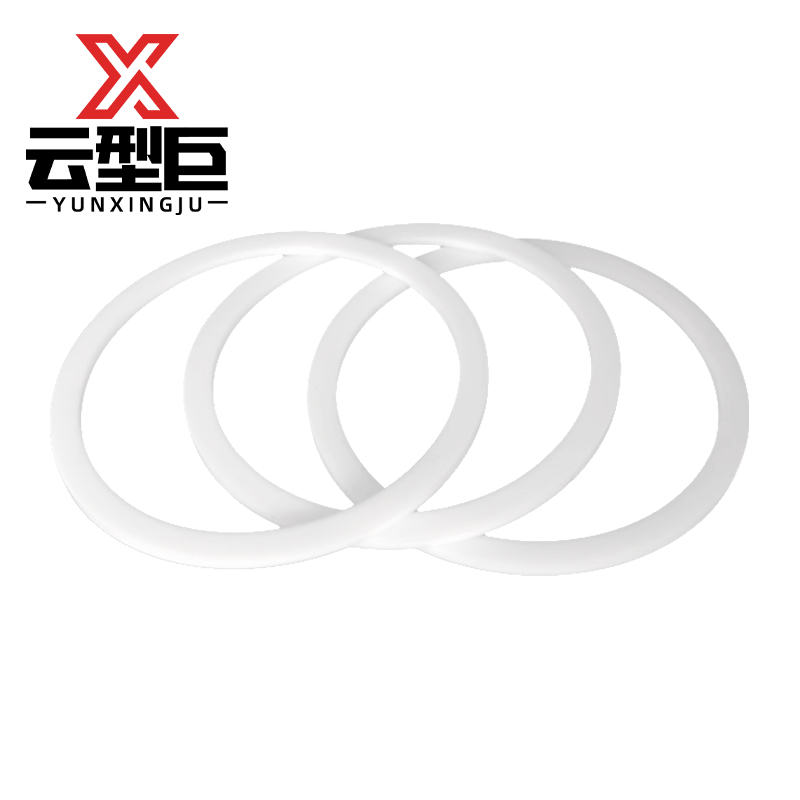 云型巨 四氟垫 聚四氟乙烯法兰ptfe铁氟龙O型圈 6分DN20 单位:个高清大图