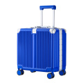 铝框行李箱18寸登机箱20寸万向轮拉杆箱28寸大容量抗摔旅行箱_233 18寸 因蓝色