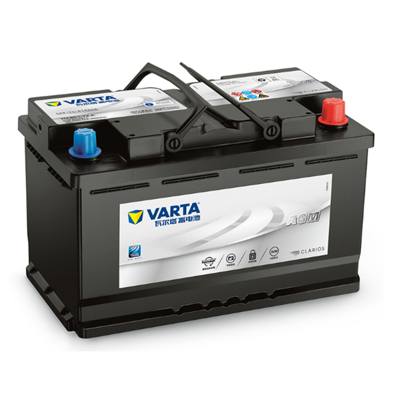 瓦尔塔(VARTA)蓄电池 AGM80 H7-80L干电瓶80AH