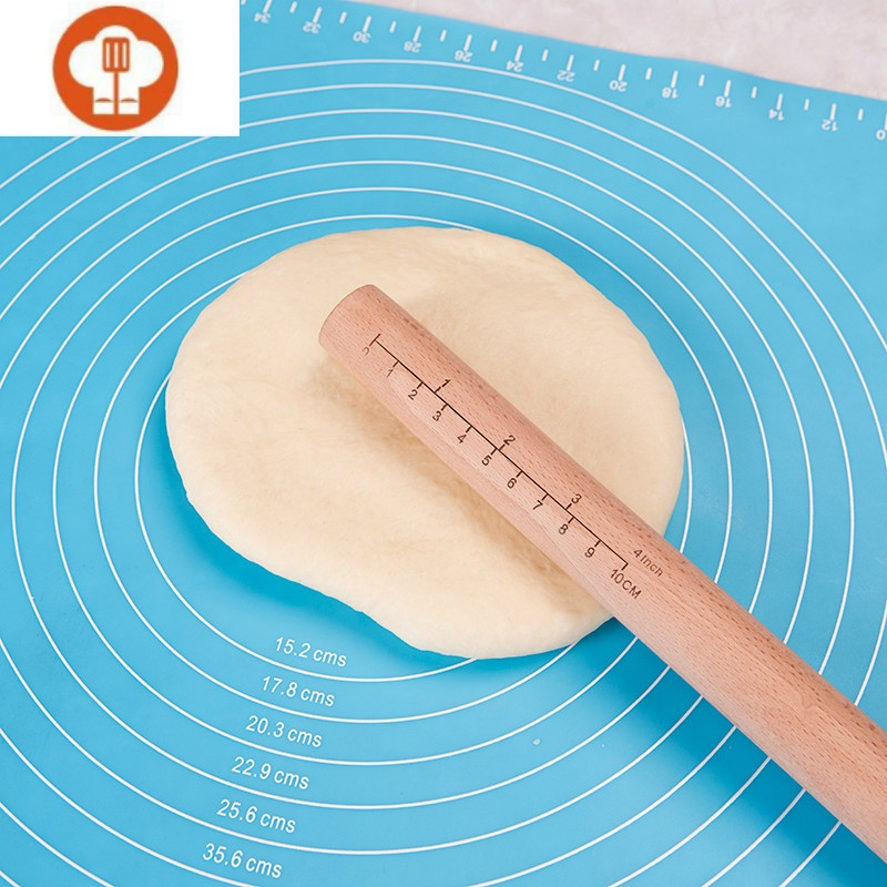 实烘焙工具 实木 压面棍面包披萨饼饺子皮擀面擀面杖