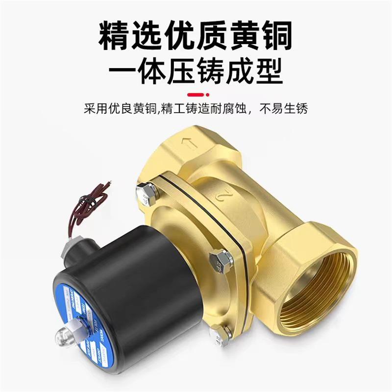 鑫迈凯斯 电磁阀 DN40[1.5寸]AC220V 个高清大图