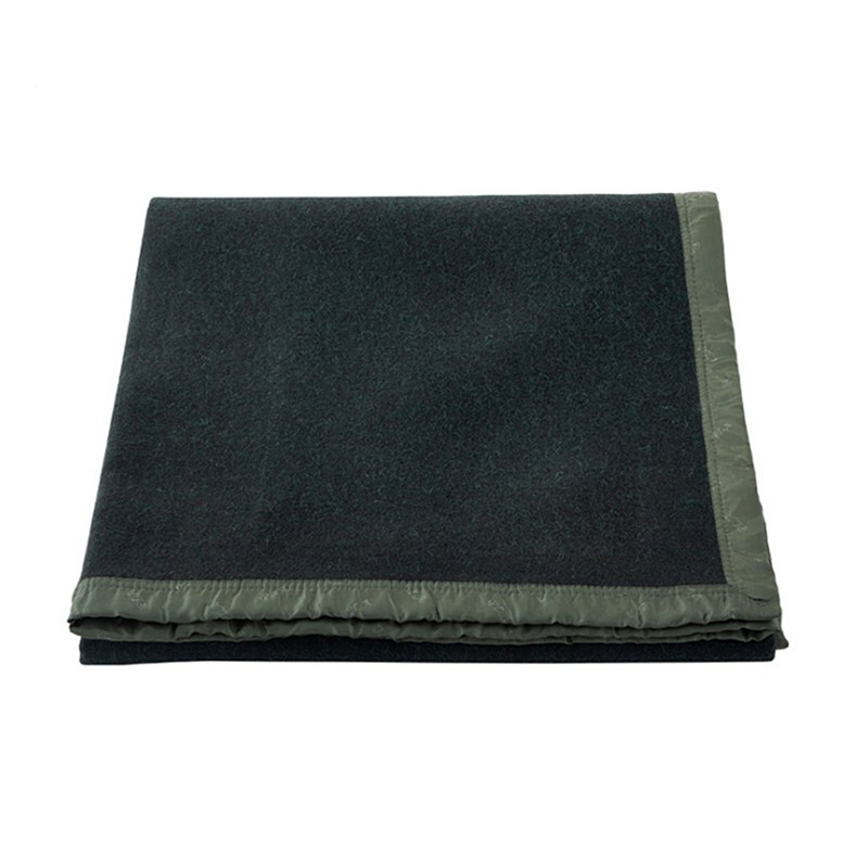 三极/Tri-polarTP2848包边加厚羊毛毯墨绿色2kg150*200cm