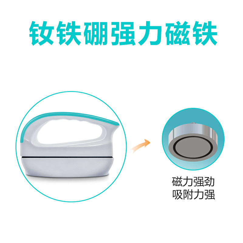 鱼缸刷磁力刷 水族箱清洁工具鱼缸擦强磁力刷鱼缸换水抽水吸便器高清大图