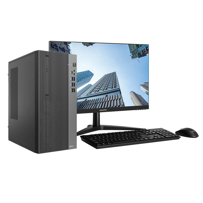 联硕弘道 DZ700MR国产商用台式机 兆芯KX-7000/32G/512G SSD/麒麟系统试用版/27显示器高清大图