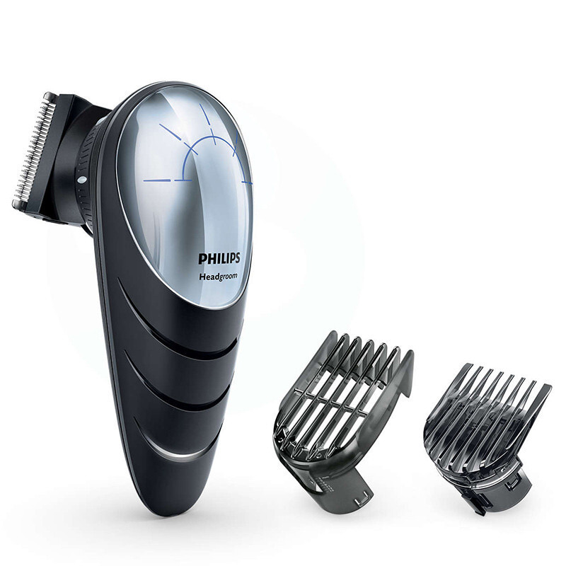 飞利浦(Philips)电动理发器QC5570/15 充电式电推子电推剪剃头刀 自助理发 可旋转不锈钢刀头 全身水洗