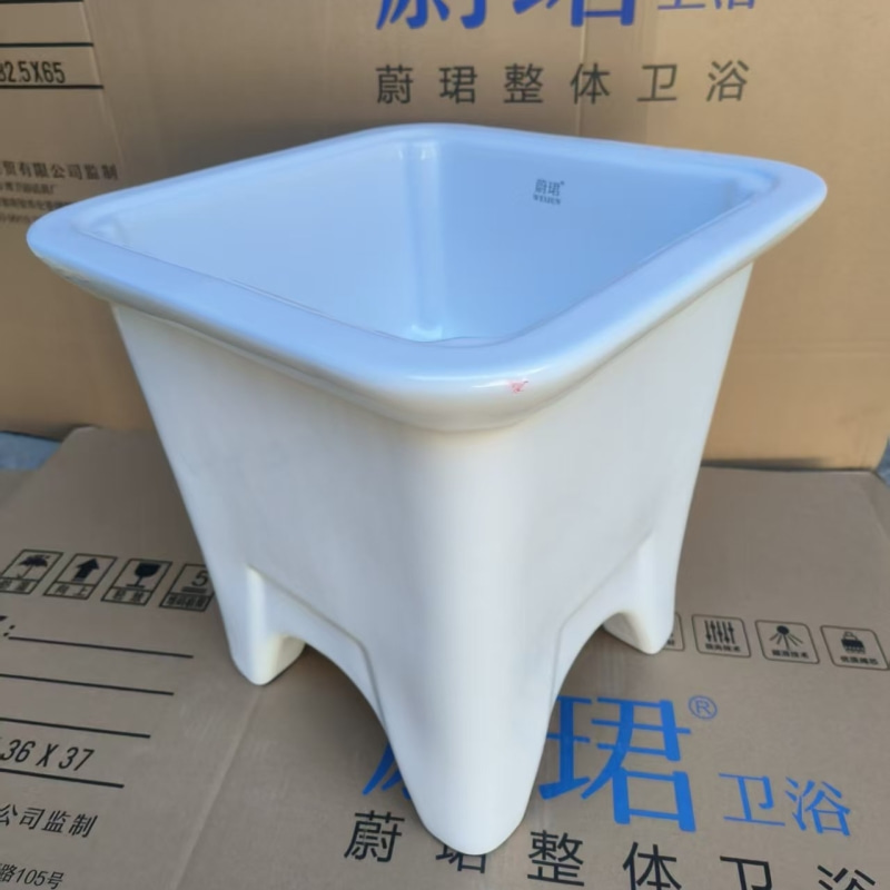 蔚珺牌陶瓷拖把池40cm×40cm个高清大图