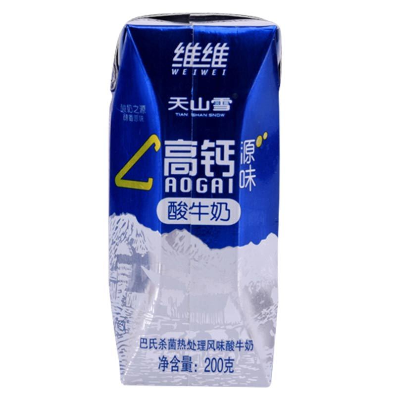 维维 天山雪 源味 巴氏热处理 常温希腊风味酸奶 200g*24