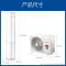 海尔(Haier)2匹 变频 KFR-50LW/09CAA21AU1 1级能效 健康自清洁 静音 家用空调 柜机健康空调