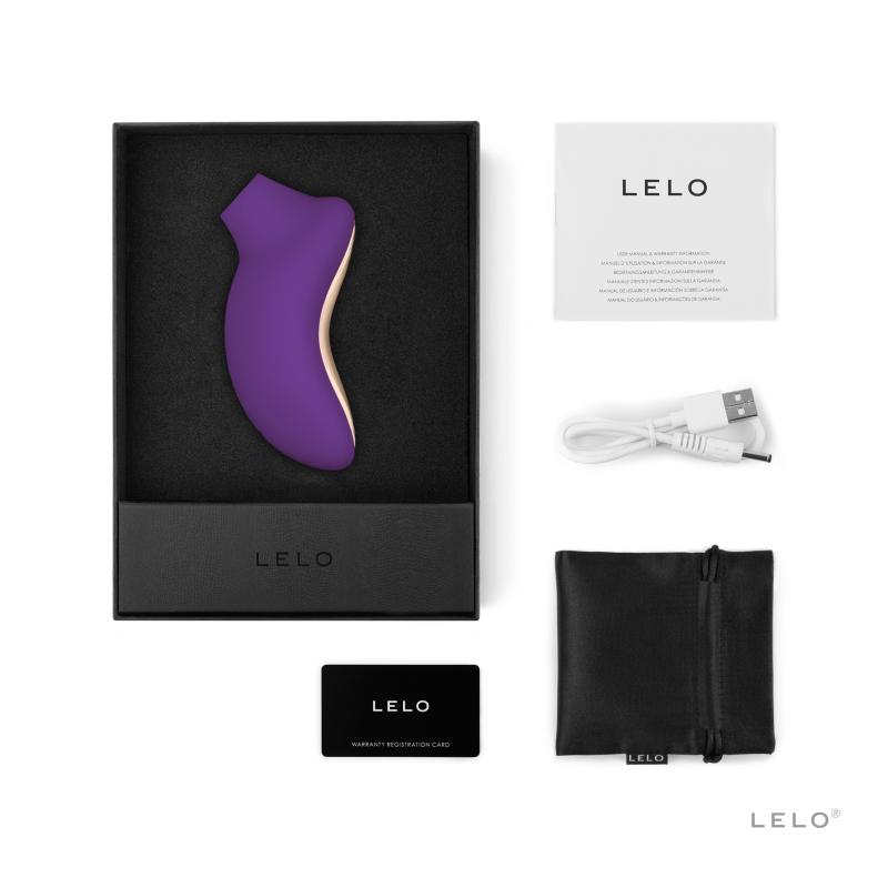 LELO SONA2代吮吸跳蛋女用自慰器索娜舌舔豆吮吸震动棒成人情趣用品女性系列声波吮吸式外部刺激按摩器高清大图