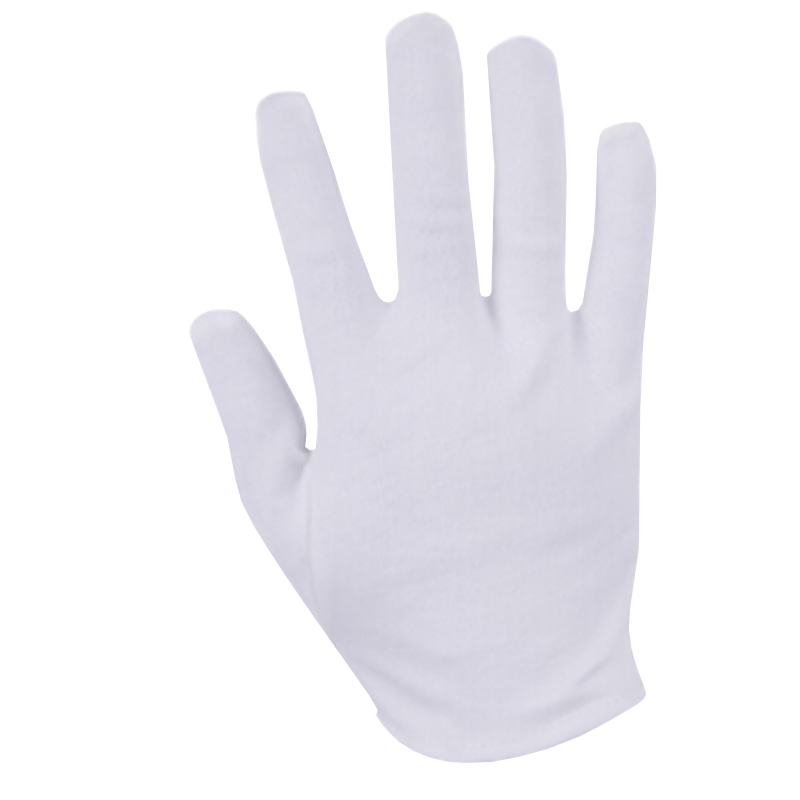 炯毅 礼仪手套 防汗文玩阅兵棉开车劳保珠宝表演 汗布手套 均码 副