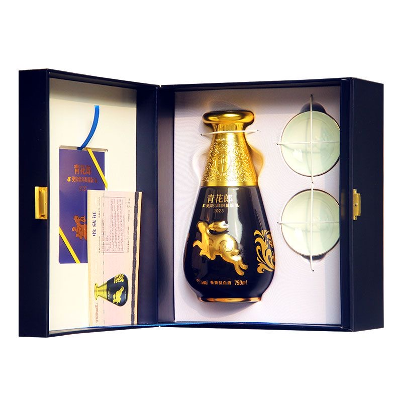 郎酒青花郎生肖系列53度750ml酱香型白酒 53度 750mL 1瓶 鼠年高清大图