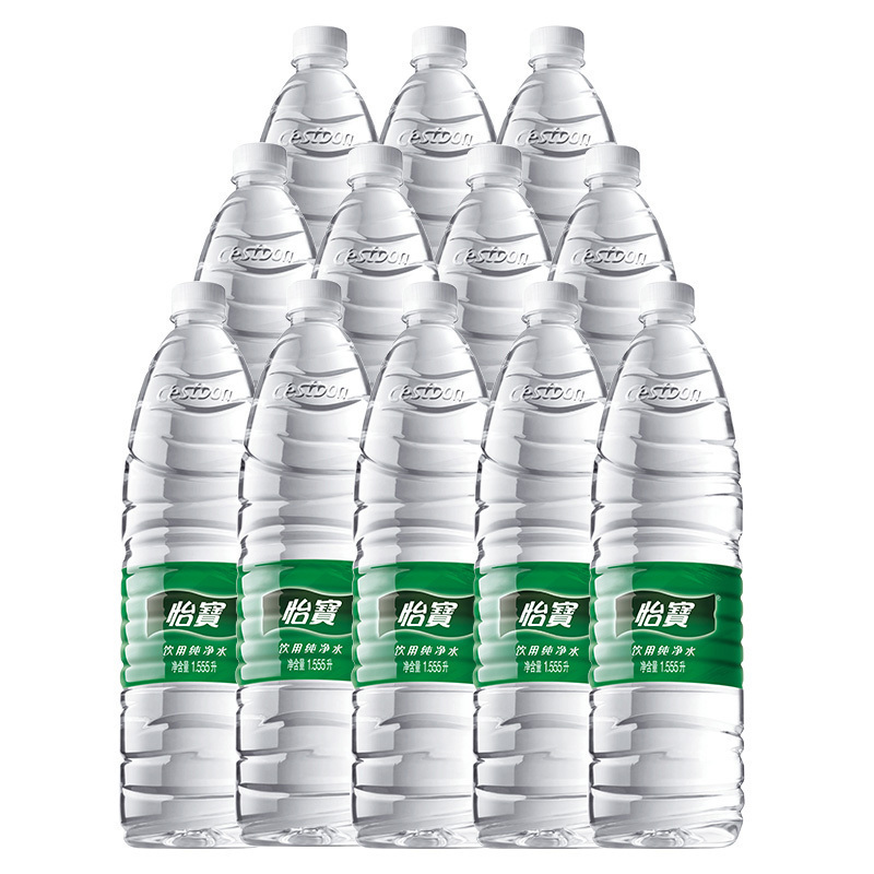 怡宝纯净水1555l12瓶