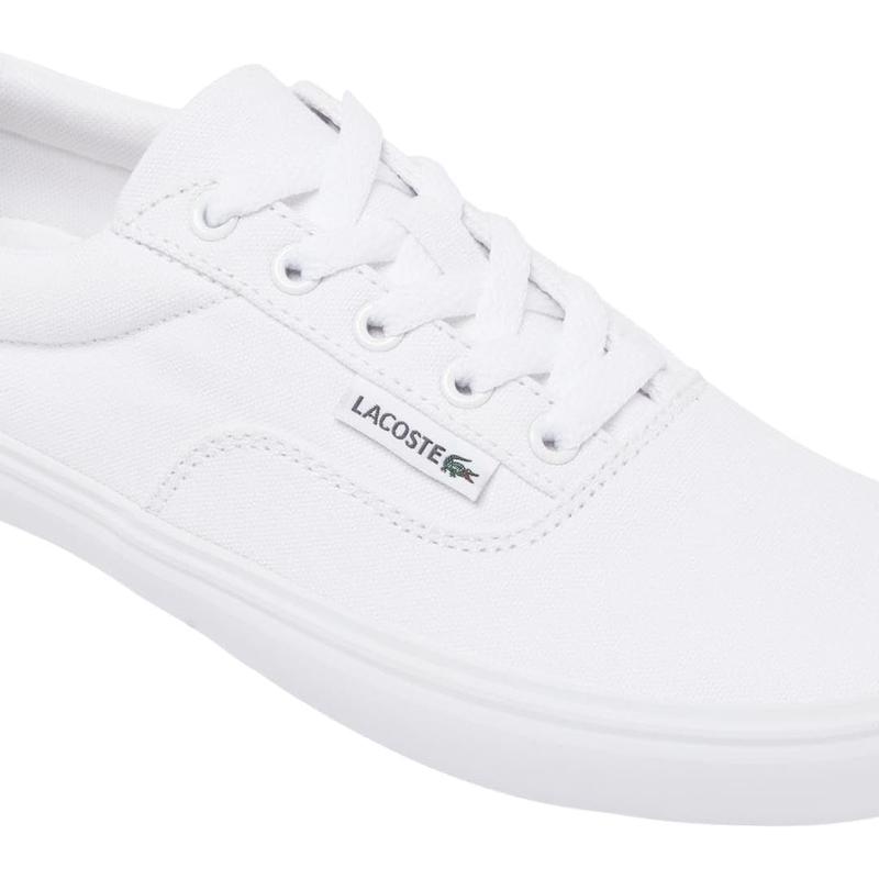 Lacoste舒适百搭休闲女鞋春季新款板鞋透气减震运动小白鞋高清大图
