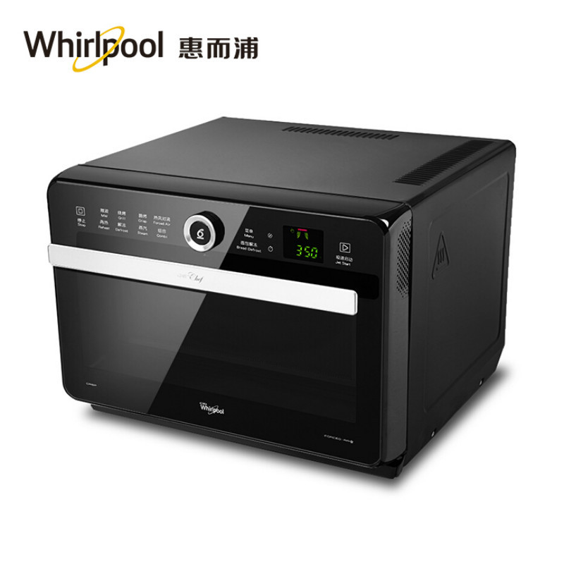 惠而浦(Whirlpool)微波炉WM-JT469/BL 微波炉烤箱一体家用蒸煮烘焙